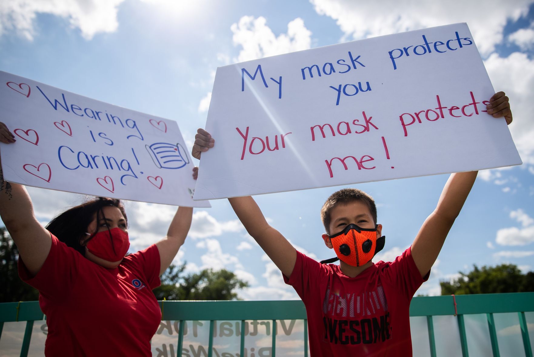 Educators Mask Mandate Protest